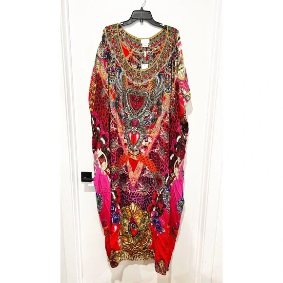 Camilla ARTESANIA MANIA ROUND NECK KAFTAN - Picture 8 of 9